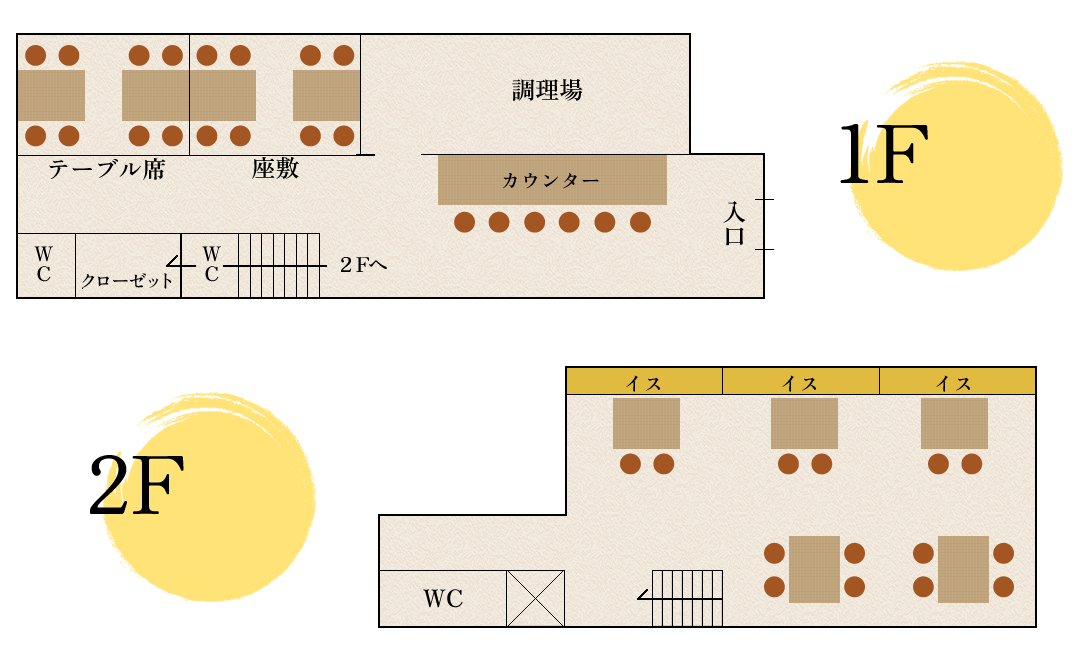 店内見取り図